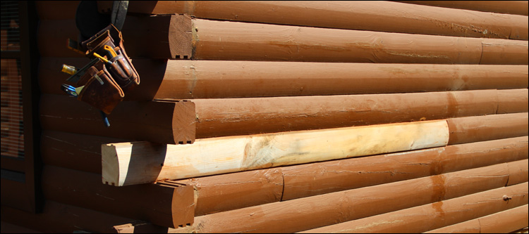 Log Home Damage Repair  Durham County,  North Carolina